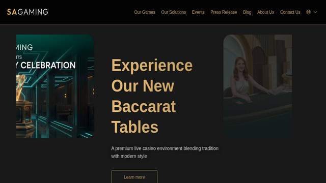 SA Gaming casino screenshot